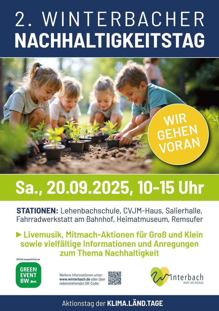 Winterbach | Nachhaltigkeitstag "Wir gehen voran"